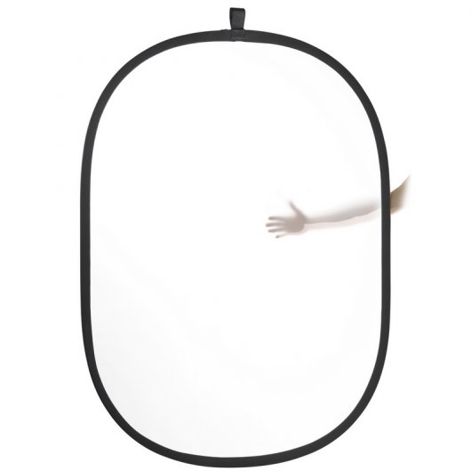 Walimex Pro Reflector Ovalado Plegable 5 en 1 102x168cm