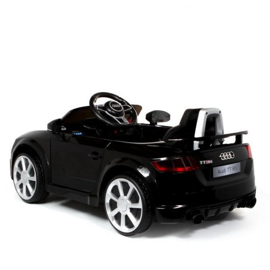 Coche Eléctrico con Licencia Audi TT RS 12V Negro
