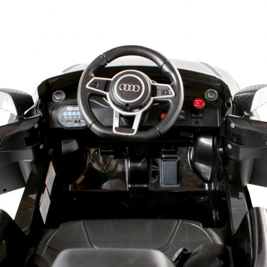 Coche Eléctrico con Licencia Audi TT RS 12V Negro