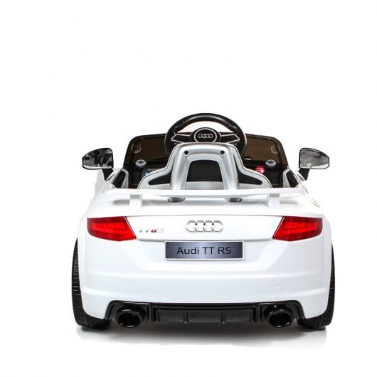 Coche Eléctrico con Licencia Audi TT RS 12V Blanco