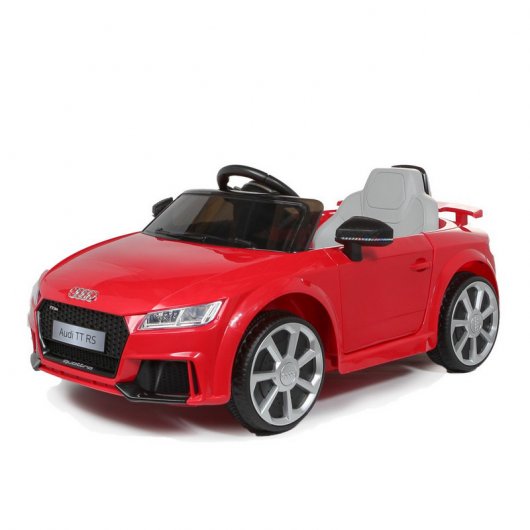Coche Eléctrico con Licencia Audi TT RS 12V Rojo