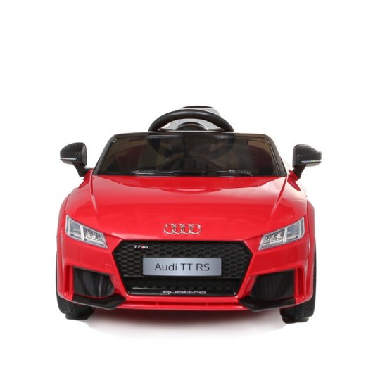 Coche Eléctrico con Licencia Audi TT RS 12V Rojo