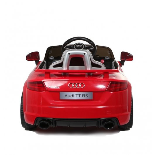 Coche Eléctrico con Licencia Audi TT RS 12V Rojo