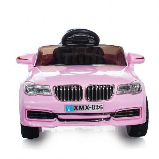 Ataa Cars Coche Eléctrico Serie 5 Berlina 12V Rosa