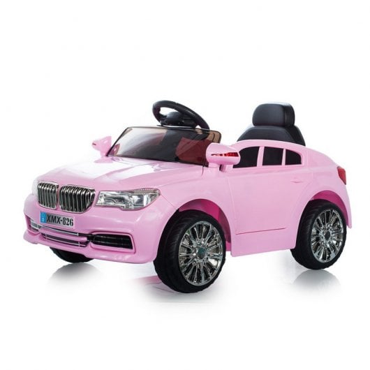 Ataa Cars Coche Eléctrico Serie 5 Berlina 12V Rosa