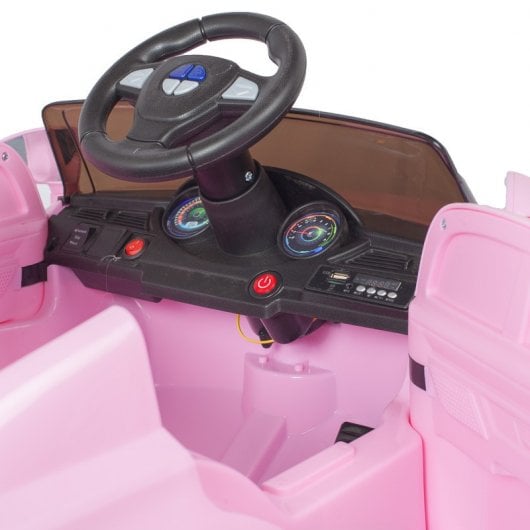 Ataa Cars Coche Eléctrico Serie 5 Berlina 12V Rosa