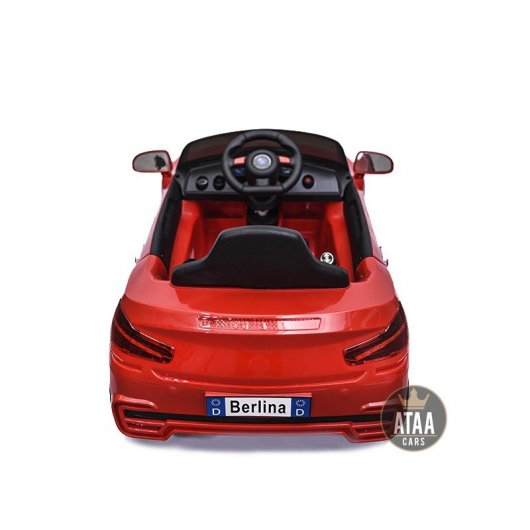 Ataa Cars Coche Eléctrico Serie 5 Berlina 12V Rojo
