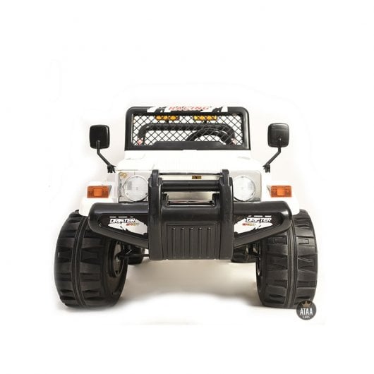 Ataa Cars Coche Eléctrico Todo Terreno Raptor 4X4 12V Blanco