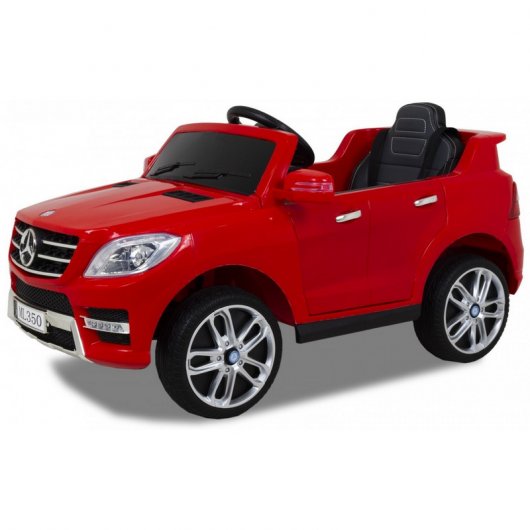Coche Eléctrico con Licencia Mercedes ML350 12V Rojo