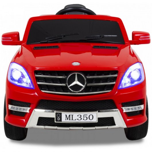 Coche Eléctrico con Licencia Mercedes ML350 12V Rojo