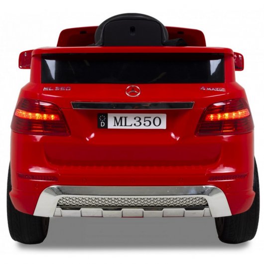 Coche Eléctrico con Licencia Mercedes ML350 12V Rojo
