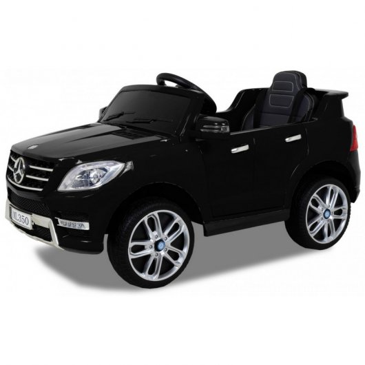 Coche Eléctrico con Licencia Mercedes ML350 12V Negro