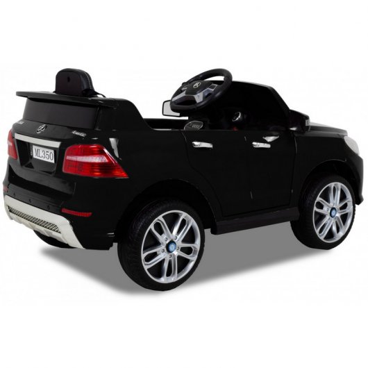 Coche Eléctrico con Licencia Mercedes ML350 12V Negro