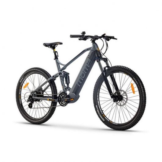 Moma Bikes E-MTB 27.5 FS Bicicleta de Montaña Eléctrica Talla M-L
