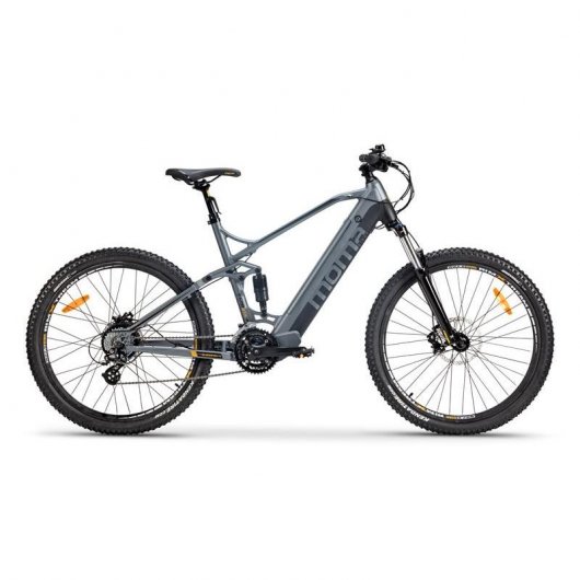 Moma Bikes E-MTB 27.5 FS Bicicleta de Montaña Eléctrica Talla M-L
