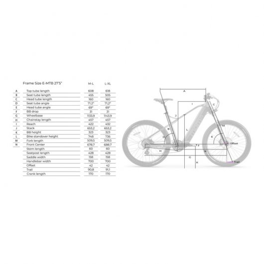 Moma Bikes E-MTB 27.5 Bicicleta de Montanha Eléctrica Tamanho M-L