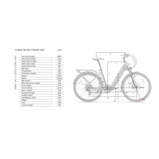 Moma Bikes E-Bike 28 Bicicleta Eléctrica Preta