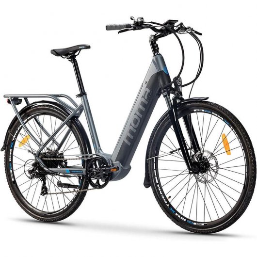 Moma Bikes E-Bike 28 Bicicleta Eléctrica Preta
