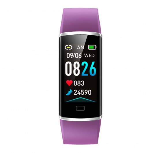 Fierro FiTech Smartband Deportiva Morada