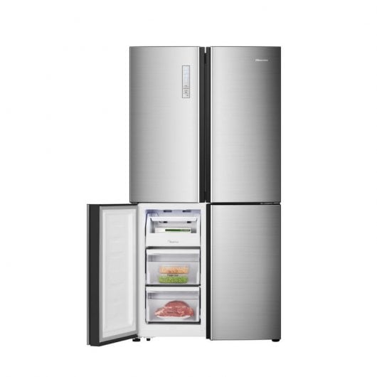 Hisense Cross Door RQ689N4AC2 Frigorífico Americano No Frost A++ Acero Inoxidable