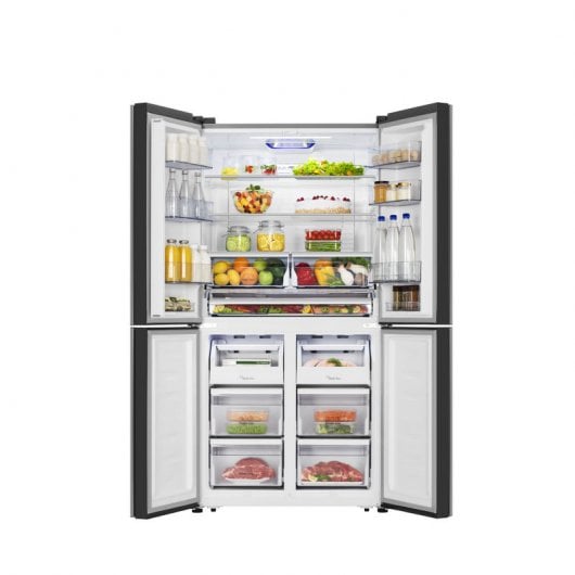 Hisense Cross Door RQ689N4AC2 Frigorífico Americano No Frost A++ Acero Inoxidable