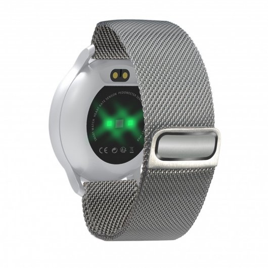Fierro Trana Smartwatch Anillos Dinámicos Plata