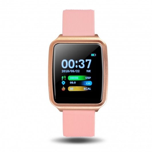 Fierro Scutum Smartwatch con Control de Sueño Rosa