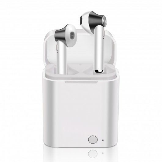 Fierro Camba Auriculares Bluetooth com Base de Carregamentos Pretos