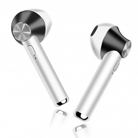 Fierro Camba Auriculares Bluetooth com Base de Carregamentos Pretos