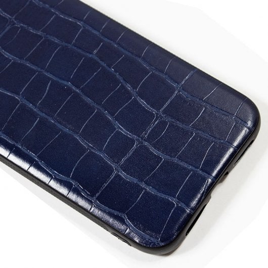 Cool Carcasa Leather Crocodile Marino para iPhone 11 Pro Max