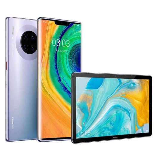 Huawei Mate 30 Pro 4G 8GB 256GB 6.53" Titanium Grey + MediaPad M6 10.8" 64GB