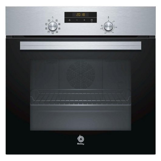 Horno Multifunción Balay 3HB2031X0 Manual 66L Medio Acero Inoxidable Negro
