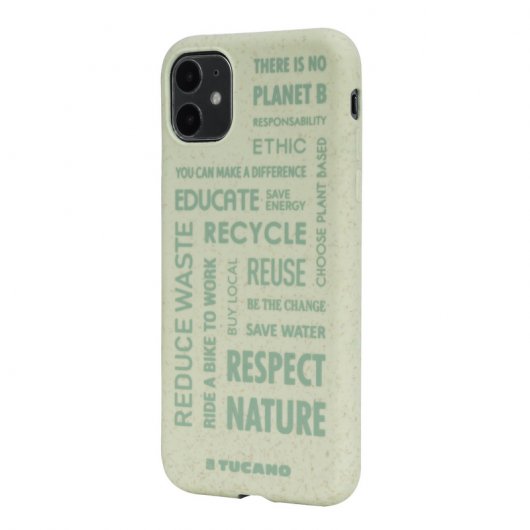 Tucano Funda Bio Verde para iPhone 11