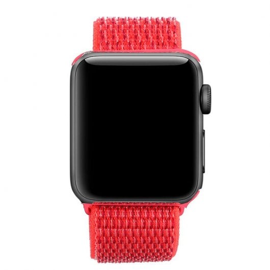 Cool Correa Loop Nylon Rosa para Apple Watch Series 1/2/3/4/5 (38/40 mm) 
