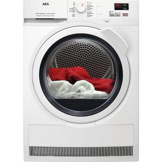 AEG T7DBK841Z Secadora Bomba de Calor de Carga Frontal 8Kg A++ Blanca