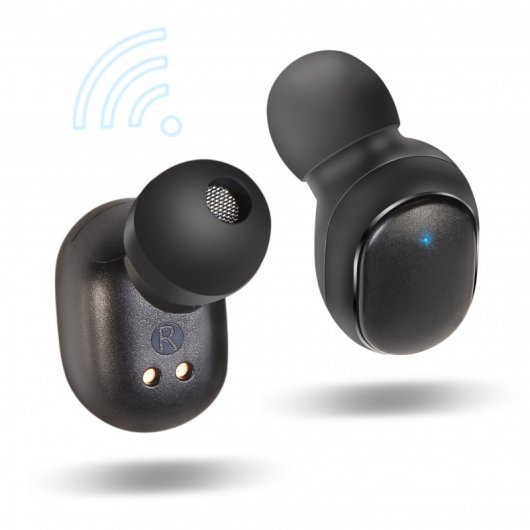 Fierro Panther Auriculares Inalámbricos con Base de Carga y Pantalla LCD