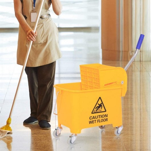 HomCom 720-002 Cubo de Fregado Profesional 20L