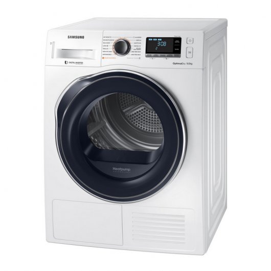 Samsung DV90M6200CW/EC Secadora Bomba de Calor de Carga Frontal 9Kg A+++ Blanco