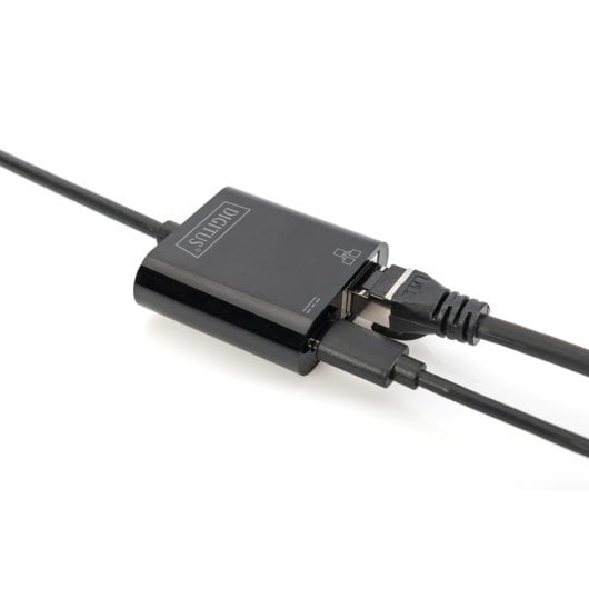 Digitus Adaptador USB Tipo-C a Gigabit Ethernet Provisto de Power Delivery