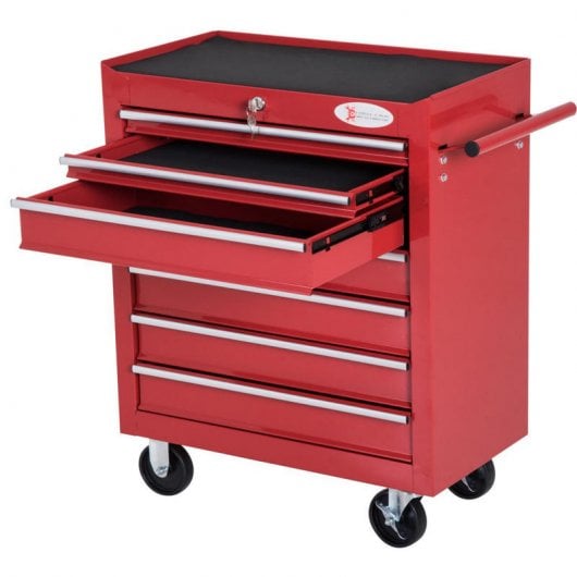 Durhand B20-004RD Carro de Herramientas Rojo