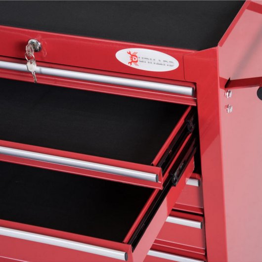 Durhand B20-004RD Carro de Herramientas Rojo