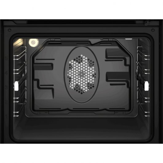 Beko BSE22341X Pack Horno Convencional 71L Inox + Placa de Inducción 3 Zonas Cristal Negro