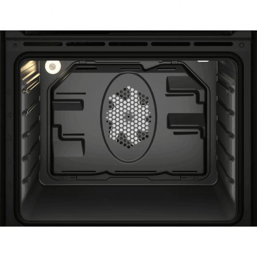 Beko BSE22121X Pack Horno Convencional 66L Inox + Placa Vitrocerámica 3 Zonas Cristal Negro