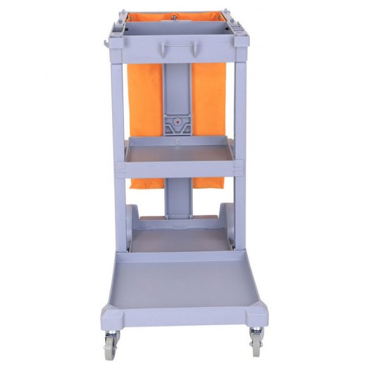 HomCom 720-004 Carro de Limpieza con Bolsa 100L