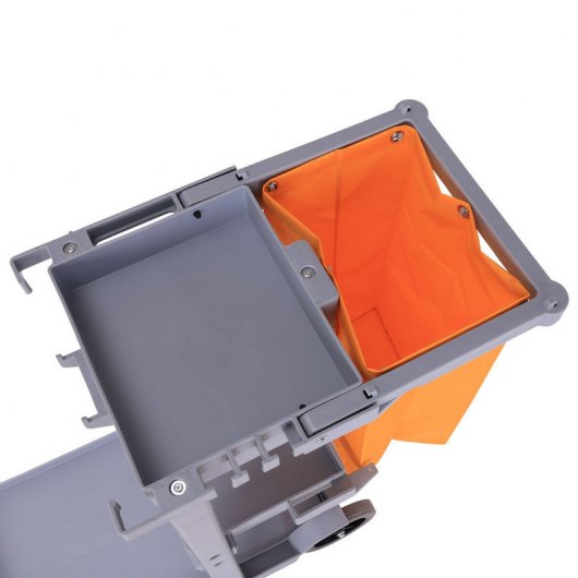 HomCom 720-004 Carro de Limpieza con Bolsa 100L