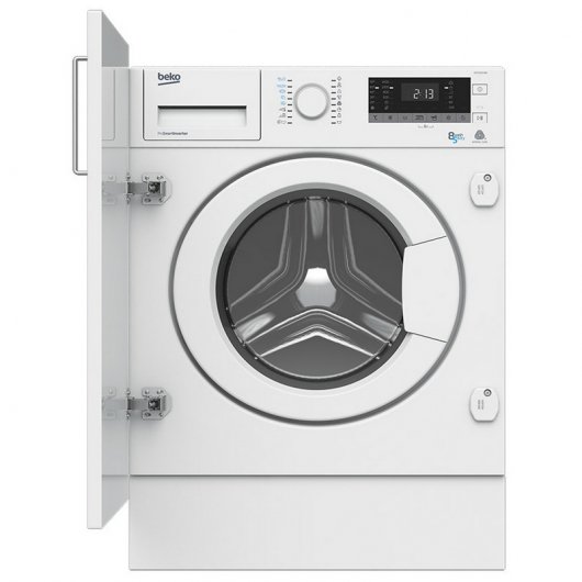 Beko HITV 8733 B0 Lavasecadora Integrable de Carga Frontal 8Kg/5Kg D