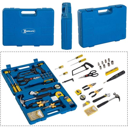 Durhand B20-068 Caja de Herramientas 44 Piezas