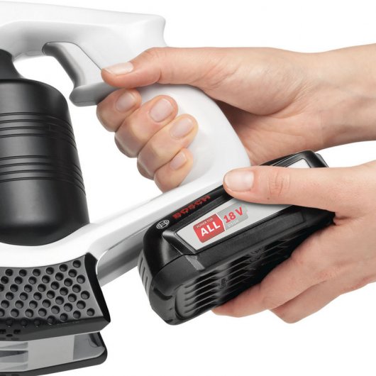 Bosch BBS1224NC Aspiradora Escoba sin Cable 18V Blanca