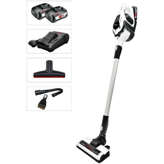 Bosch BBS1224 Aspiradora Escoba sin Cable 18V Blanca
