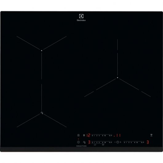 Electrolux EIF61342 Placa de Inducción 3 Zonas Negro